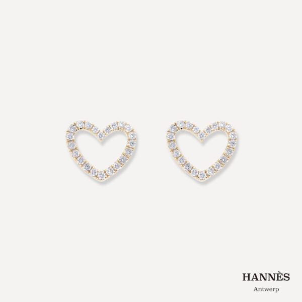 Open Heart Studs